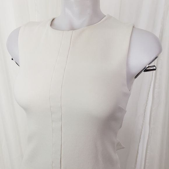 Ted Baker London Papron tie front mini dress white/ivory Ted size 0 = US size 2 - Picture 5 of 13